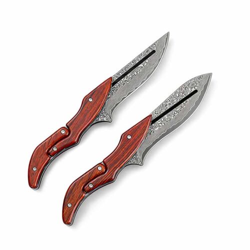 Damascus steel folding knife | Model BKS 055