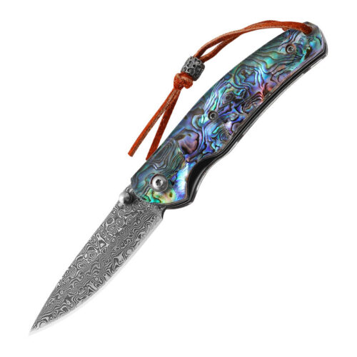 Pattern VG10 Damascus steel folding knife | Model BKS 037