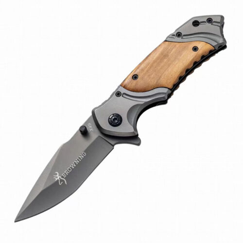 X49 Wooden Handle Folding Knife | Model BKS 014