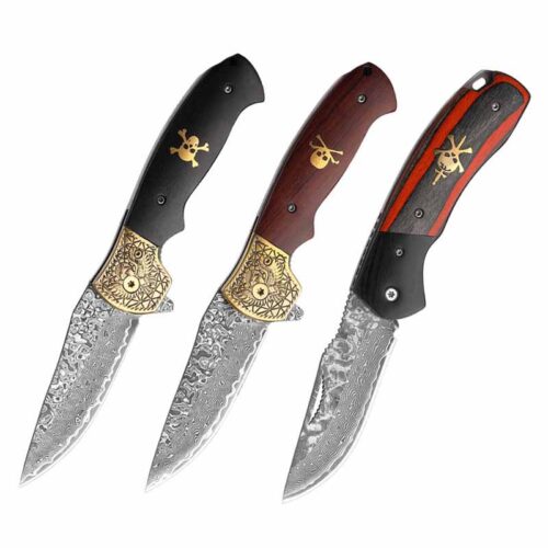 Damascus steel folding knife | Model BKS 033